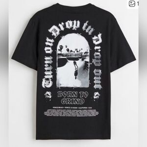 "Born To Grind" Venice Beach T-shirt by H&M